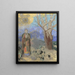 Buddha - Odilon Redon — gerahmtes Bild an der Wand