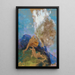Caïn und Abel - Odilon Redon — gerahmtes Bild an der Wand