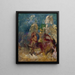 Zentauren - Odilon Redon — gerahmtes Bild an der Wand