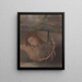 Christus am Kreuz - Odilon Redon — gerahmtes Bild an der Wand