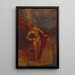 Skizze für den Wagen des Apoll - Odilon Redon — gerahmtes Bild an der Wand