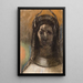 Figur Kornuë - Odilon Redon — gerahmtes Bild an der Wand