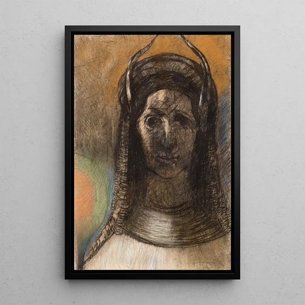 Figur Kornuë - Odilon Redon — gerahmtes Bild an der Wand
