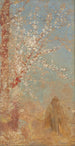 Figur unter einem blühenden Baum - Odilon Redon — Ansicht des Kunstwerks