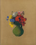 Geranien und Feldblumen - Odilon Redon — Ansicht des Kunstwerks