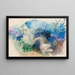 Léda und der Schwan - Odilon Redon — gerahmtes Bild an der Wand