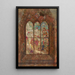 Le Vitrail - Odilon Redon — gerahmtes Bild an der Wand
