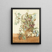 Stillleben - Odilon Redon — gerahmtes Bild an der Wand
