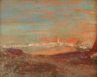 Odilon Redon - Paysage Italien.webp
