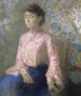 Portrait of Miss Jeanne Chane - Odilon Redon — Ansicht des Kunstwerks
