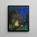 Roger und Angélique - Odilon Redon — gerahmtes Bild an der Wand