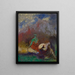 Sirène - Odilon Redon — gerahmtes Bild an der Wand