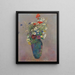 Vase de fleurs Vision - Odilon Redon — gerahmtes Bild an der Wand