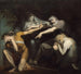 Œdipe verfluchend seinen Sohn Polynices - Henry Fuseli — Ansicht des Kunstwerks