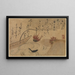 Sechster Monat - Ogata Kenzan — gerahmtes Bild an der Wand