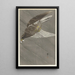 Adler im Flug - Ohara Koson — gerahmtes Bild an der Wand
