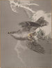 Faucon tenant un petit oiseau - Okada Baison — Ansicht des Kunstwerks