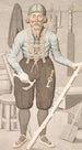 Ein isländischer Bauer in alter Tracht - Olavius — Ansicht des Kunstwerks