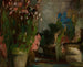 Blumen auf einer Terrasse - Olga Boznańska — Ansicht des Kunstwerks