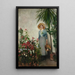 In der Orangerie - Olga Boznańska — gerahmtes Bild an der Wand