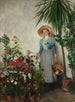 In der Orangerie - Olga Boznańska — Ansicht des Kunstwerks