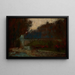 Landschaft - Olga Boznańska — gerahmtes Bild an der Wand
