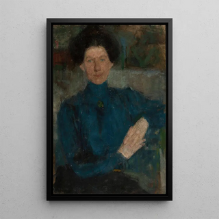 Olga Boznanska - Portraif of Maria KoniewskaKalinowska 18751968 painter.webp