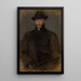 Portrait von Antoni Kamieski 1860-1933 Maler - Olga Boznańska — gerahmtes Bild an der Wand