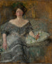 Portrait von Elza Krauze - Olga Boznańska — Ansicht des Kunstwerks