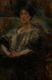 Portrait de Julia Ginzberg - Olga Boznańska — Ansicht des Kunstwerks