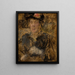 Portrait of Mrs Roubaud - Olga Boznańska — gerahmtes Bild an der Wand