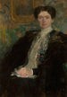 Portrait de Zofia Kirkor-Kiedro née Grabska 1872-1952 - Olga Boznańska — Ansicht des Kunstwerks