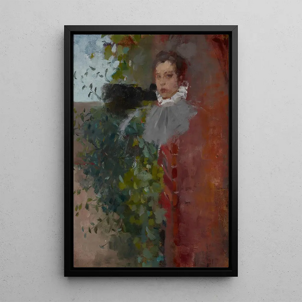 Olga Boznanska - Portrait of a Woman.webp