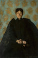 Portrait einer Frau - Olga Boznańska — Ansicht des Kunstwerks
