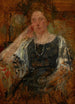 Portrait einer Amerikanerin - Olga Boznańska — Ansicht des Kunstwerks