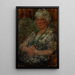 Portrait des Künstlers Thomasson - Olga Boznańska — gerahmtes Bild an der Wand