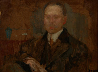 Olga Boznanska - Sketch for a Male Portrait.webp