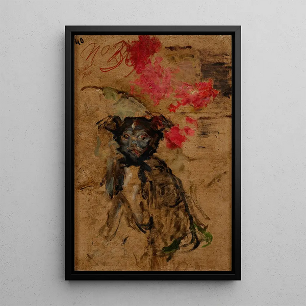 Olga Boznanska - Study of the Artists Dog.webp