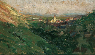 Olga WisingerFlorian - Blick auf das Kahlenberger Dorf.webp