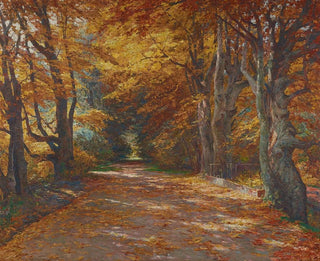 Olga WisingerFlorian - Praterallee im Herbst Herbstliche Allee.webp