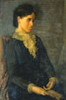 Hester Marian Wait Lay Portrait der Ehefrau des Künstlers - Oliver Ingraham Lay — Ansicht des Kunstwerks