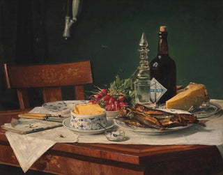 Oluf August Hermansen - Et Frokostbord.webp