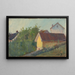 Maisons à Son - Oluf Wold-Torne — gerahmtes Bild an der Wand