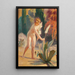 Eine Sommerernte - Omer Dierickx — gerahmtes Bild an der Wand