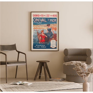 Onival-sur-Mer | Reproduction d’affiche vintage