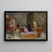 Die unterbrochene Sitzung - Oreste Cortazzo — gerahmtes Bild an der Wand