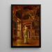 Innenansicht des Palazzo Pitti - Oreste Costa — gerahmtes Bild an der Wand