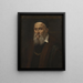 Portrait von Titien - Orlando Flacco — gerahmtes Bild an der Wand