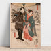 Reproduktion des Gemäldes Osayo et Genta - Utagawa Kuniyoshi