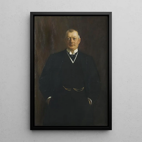 August Hjalmar Wicander 1860-1939 - Oscar Björck — gerahmtes Bild an der Wand
